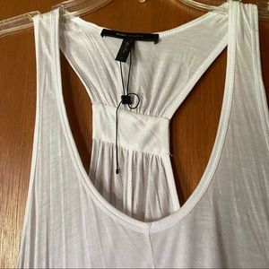 BCBG Max Azria white swim coverup